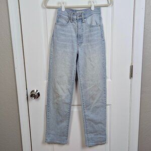 Madewell | Light Wash The Perfect Vintage Straight Jean Size 24